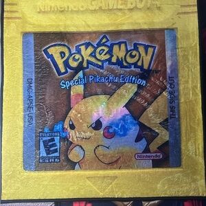 Nintendo GameBoy Pokémon “Special Pikachu Edition” - Velvet Rug